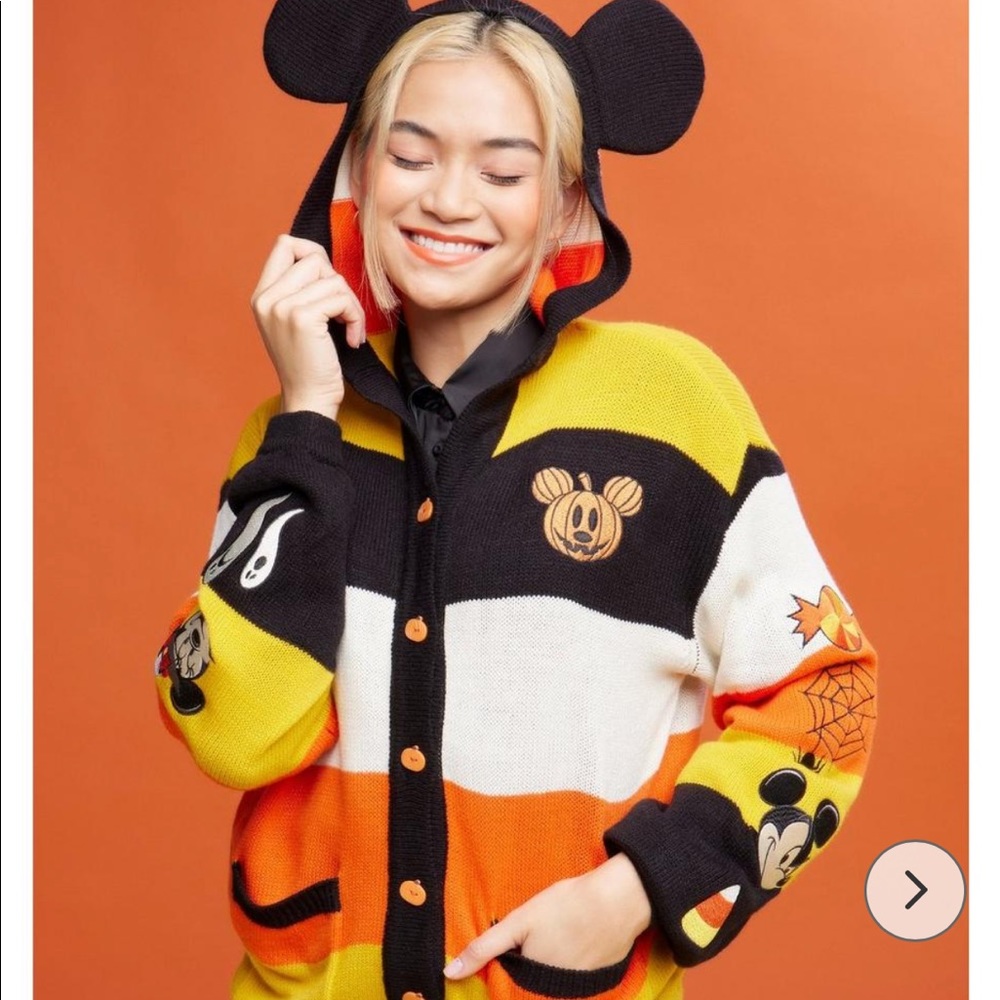 Mickey Halloween Cardigan 3x